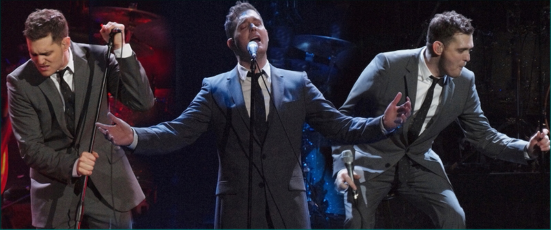 Michael Buble in concert at Air Canada Centre