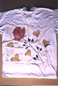 ...A single red rose...